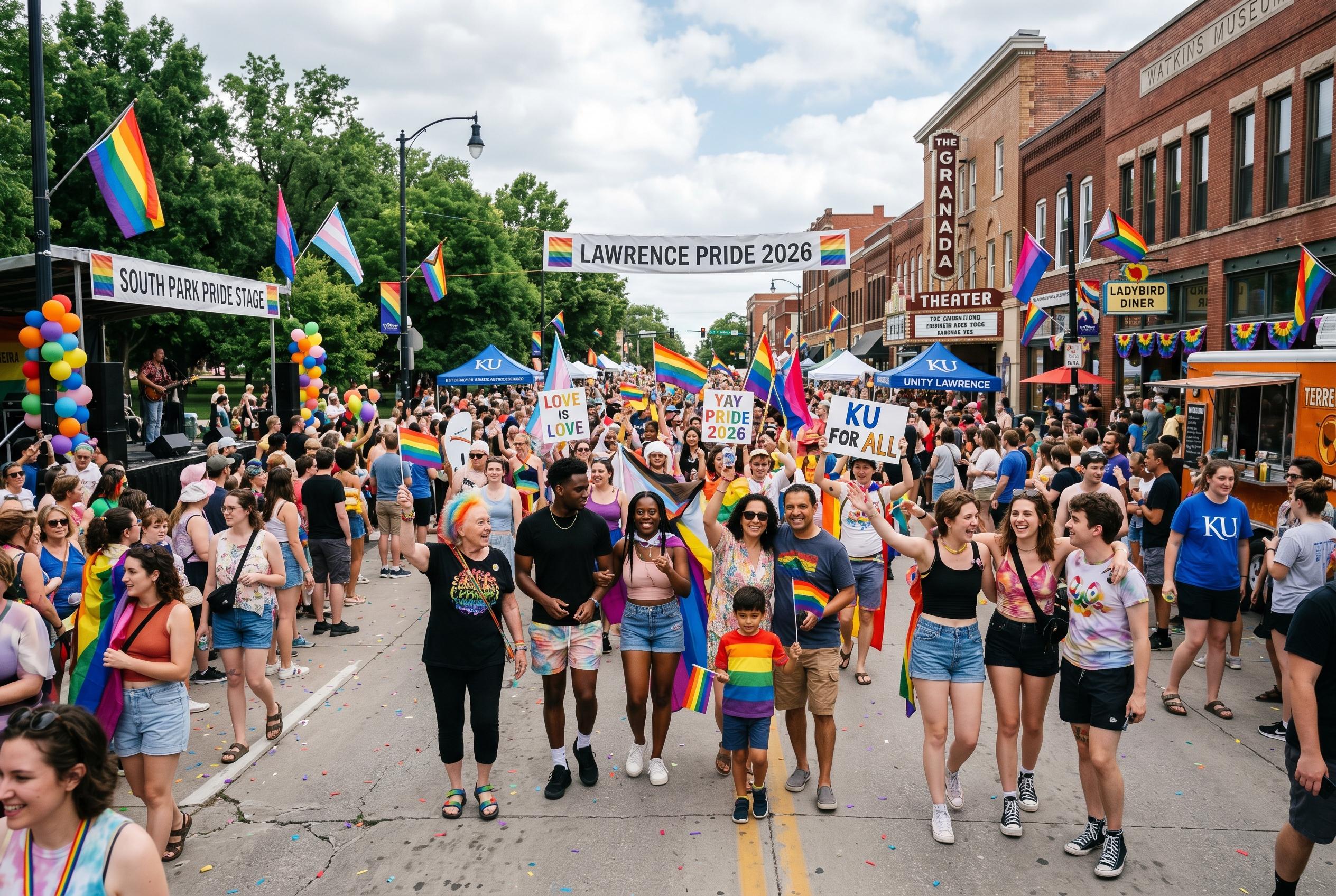 Best Lawrence PRIDE 2026 Moments and Where to Join the Party This June