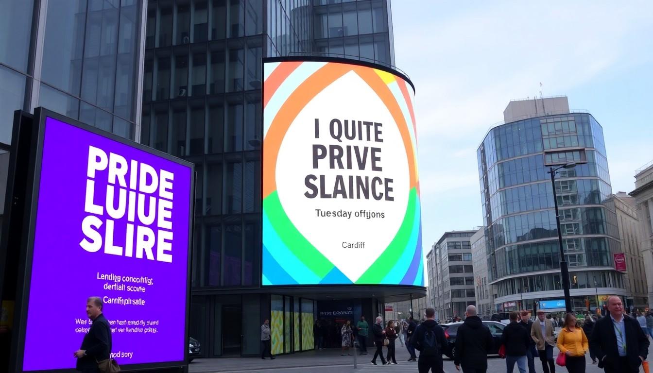 Best Out of Home Campaigns in Wales: How Route Media Boosts Pride and Charity Causes