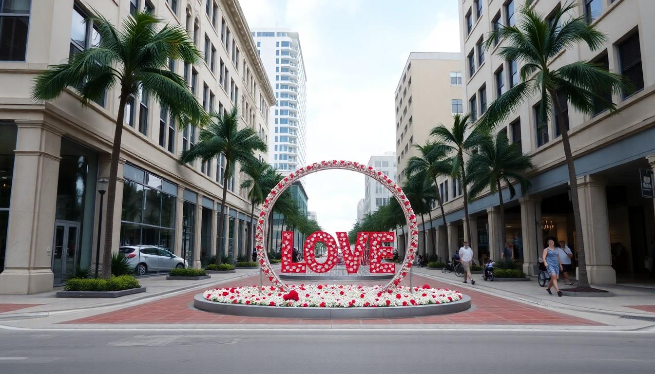 Best Pride Displays: Fort Lauderdale’s New "Circle of Love" Celebrates Community Pride