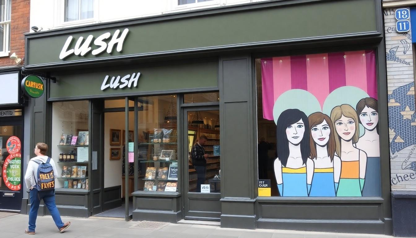 Best Pride Window Art: Why Lush and Amnesty's Trans-Positive Murals Matter
