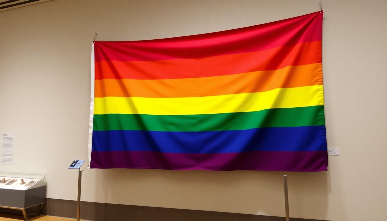 Best Pride Flag Exhibit This Summer: Original 1978 Rainbow Visits Cork Museum