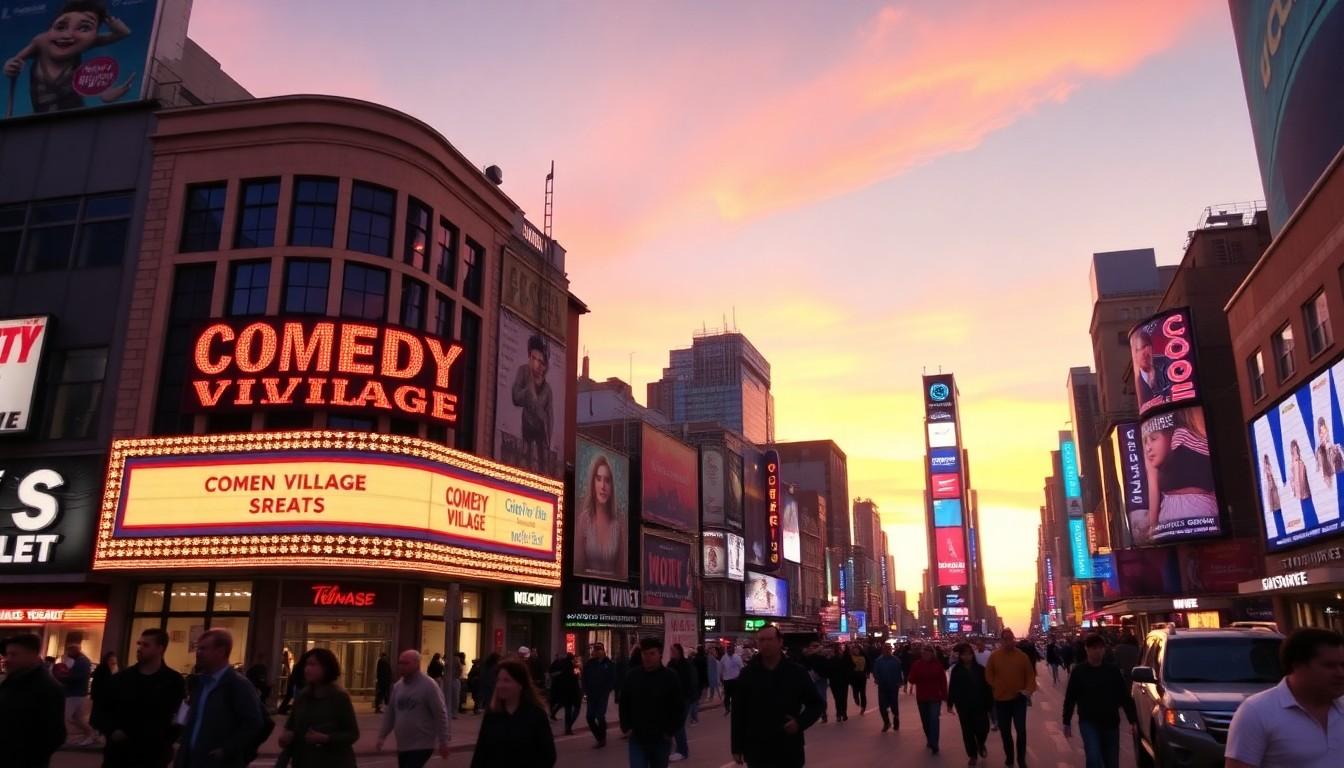 Best Pride Comedy Nights in Times Square: Celebrate Laughter and Identity at Comedy Village
