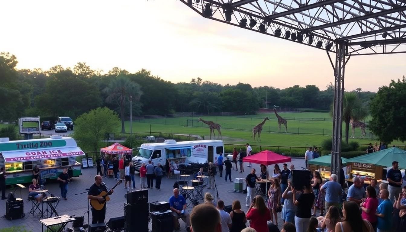 Best Sunset at the Zoo Nights in Sanford: Pride, Giraffes and Budget-Friendly Fun