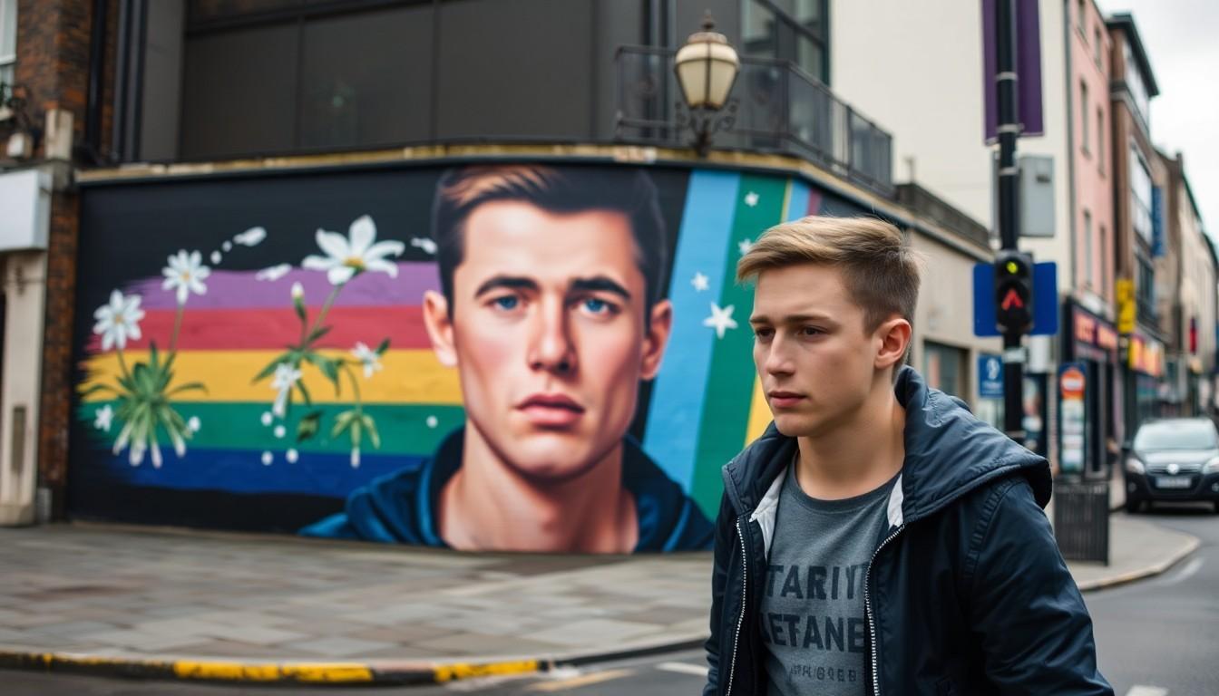 Best Pride Mural in Dublin: Joe Caslin’s 'Seen' Puts Trans Visibility Centre Stage