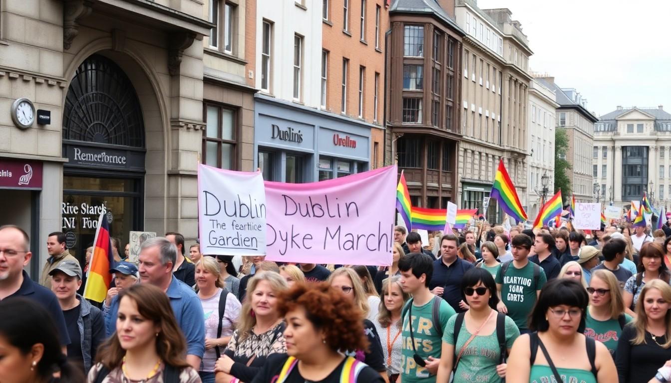 Best Coverage of the 2026 Dublin Dyke March: Why the Streets Filled with Calls to "Resist and Persist"