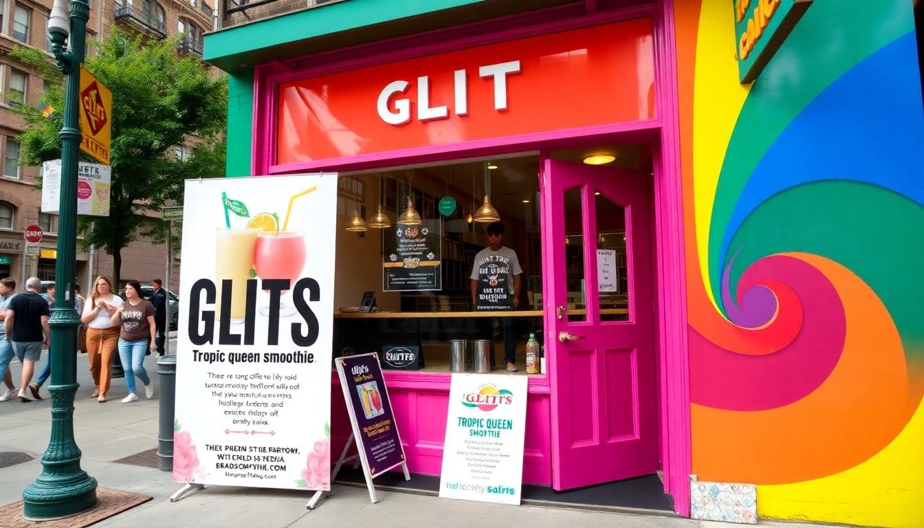 Best Pride Smoothie Collaboration: Brandon Flynn’s Tropic Queen for GLITS