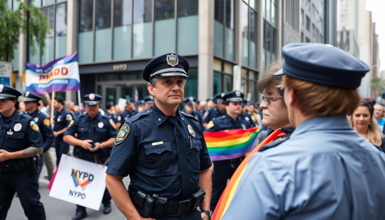 Best Coverage of NYPD and Armed Gay Cops at NYC Pride March 2026