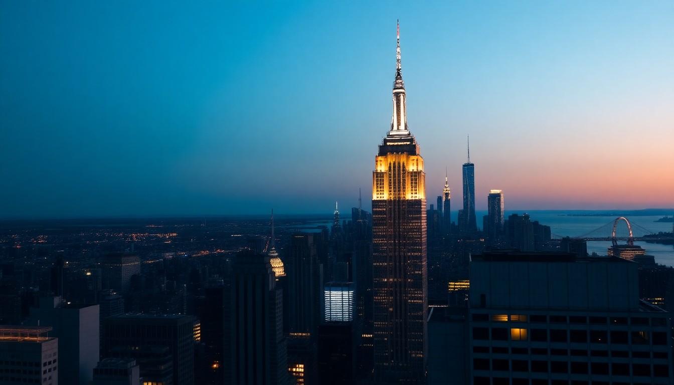 Best Pride Landmark Moments: Luke Evans Lights Empire State Building in Rainbow Colours