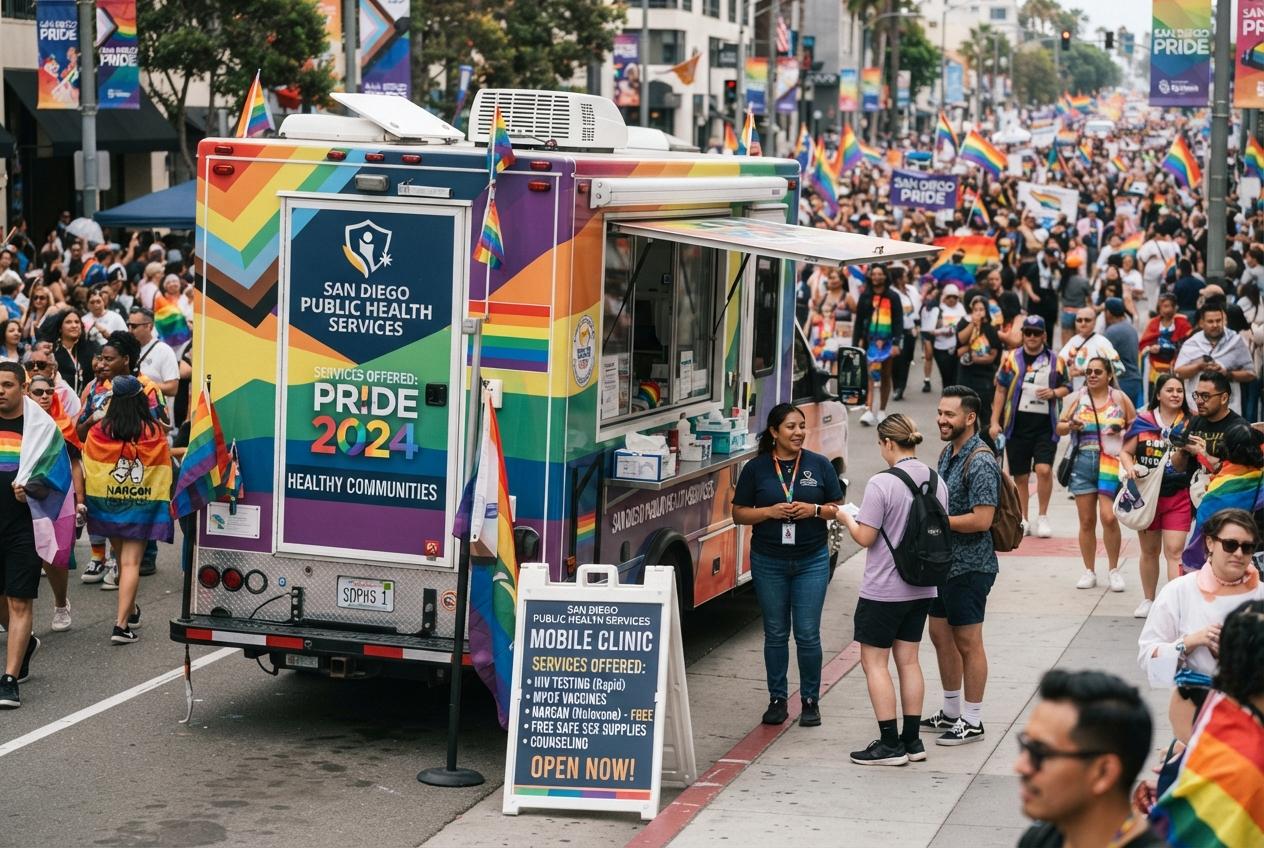 Best San Diego Pride Services: Free Health Care, Vax Info and Family Fun