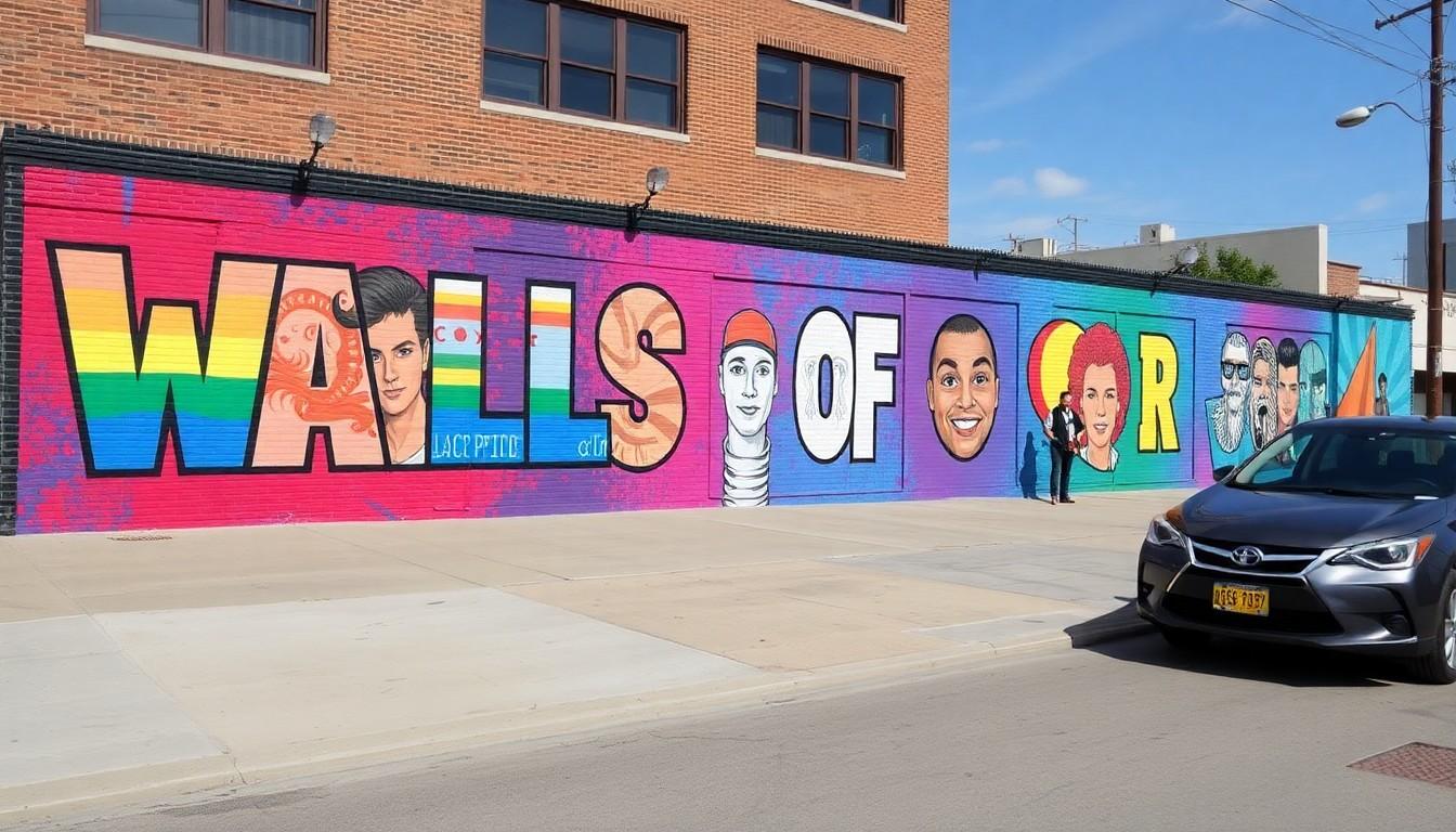 Best New Public Art on Cedar Springs: Walls of Pride Brings Seven Murals to Dallas