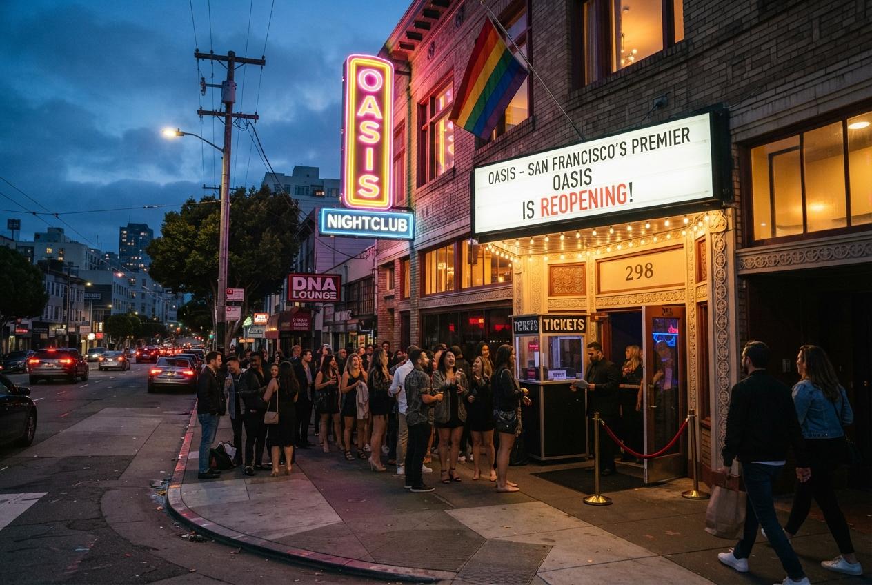 Best Oasis Reopening Coverage: Inside San Francisco’s Revived Drag Nightclub