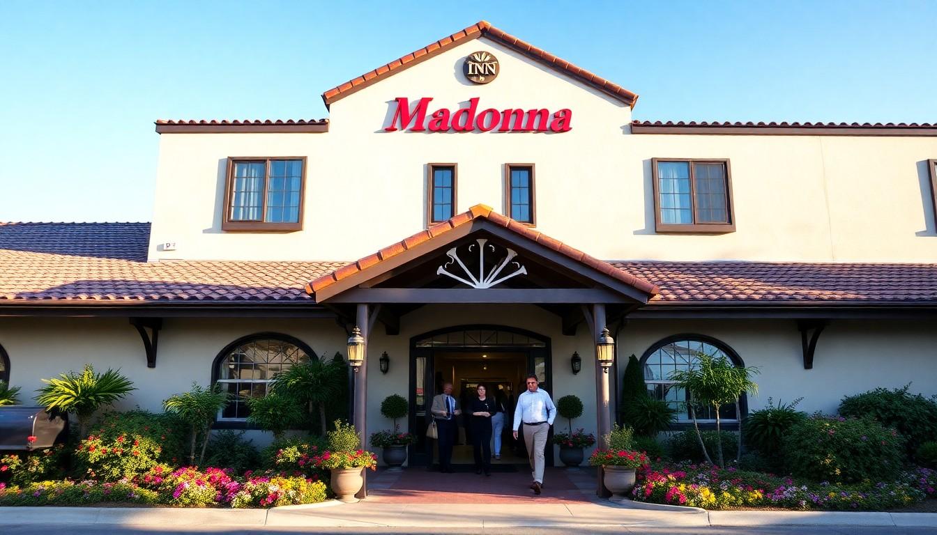Best Madonna Inn Wedding Ideas: Midcentury Flower Hats and Bold Pink Florals