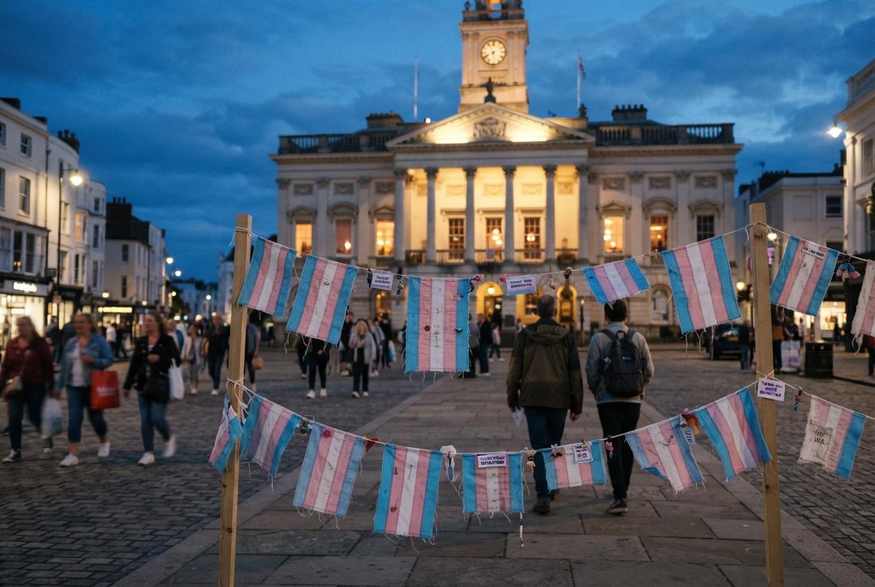 Best Community Acts: Brighton Chorus Donates Hand‑Stitched Trans Flags