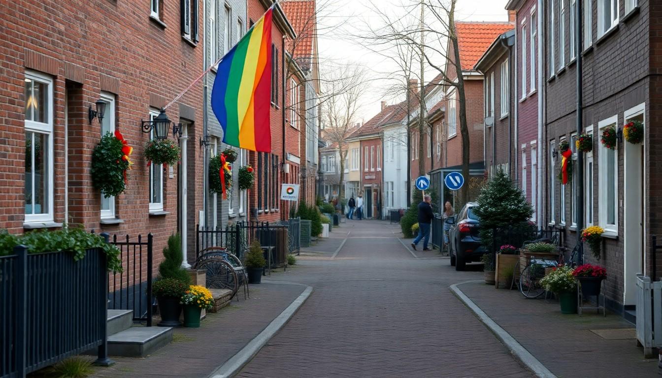 Best Alternative Pride in Zierikzee: Neighbours Turn Their Street into a Rainbow Rally