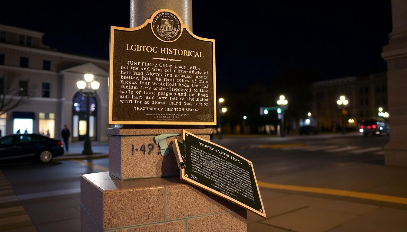 Best Indiana LGBTQ Historical Marker Vandalism Coverage: What Happened at Monument Circle