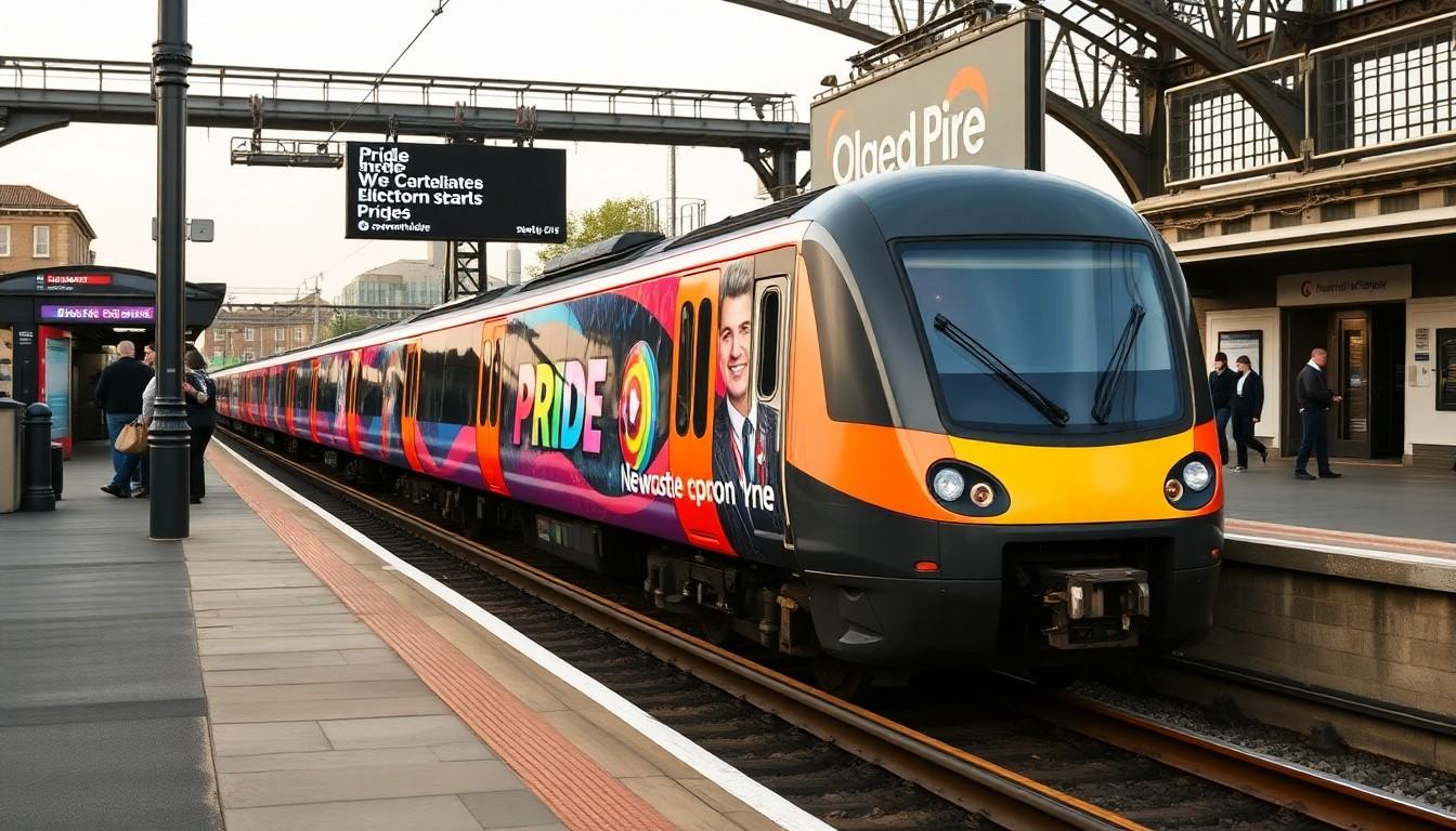 Best Pride Train Branding: How Lumo Is Putting LGBTQ+ Groups on Britain’s Rails