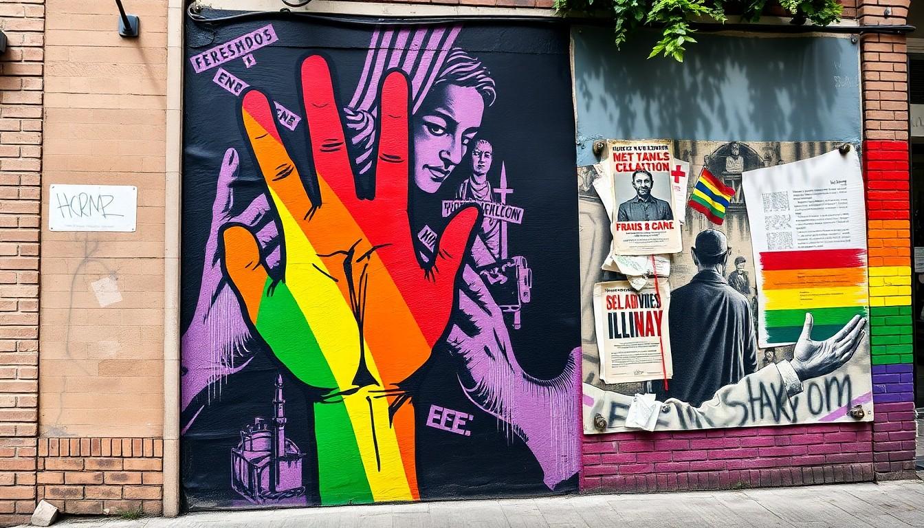 Best Murals in Milan That Challenge Extremism and Protect LGBTQ+ Rights