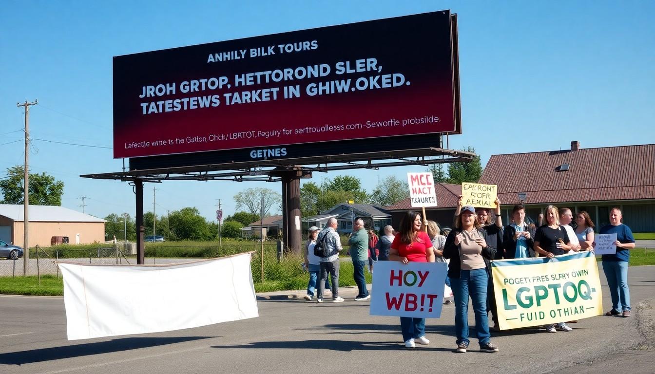 Best Responses to Anti-LGBTQ+ Billboards: How Communities in Rural Ohio Are Fighting Back