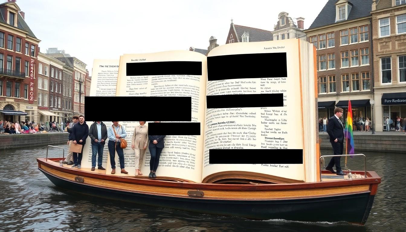 Best Books Boat at WorldPride: Why Amsterdam’s “Free the Word” Parade Matters
