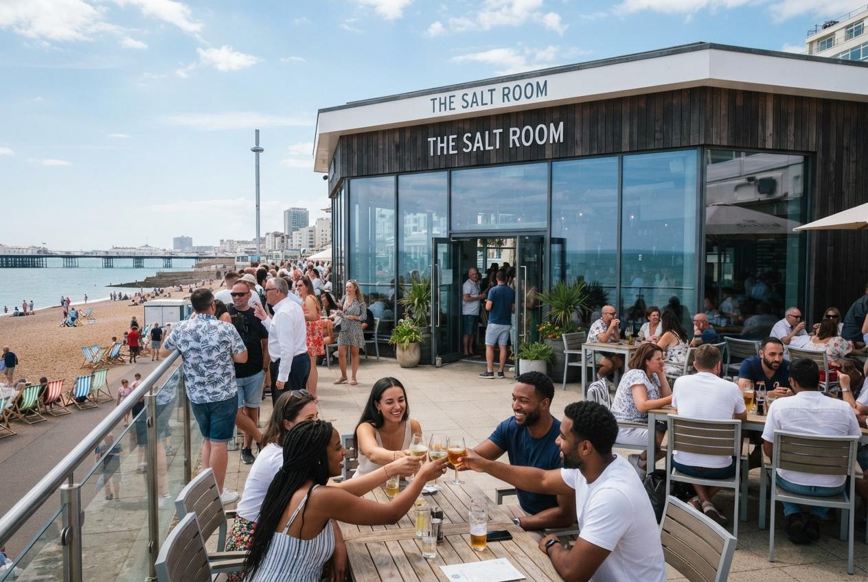 Best Brighton Pride Brunch: The Salt Room’s Sea-Fire Celebration by the Sea