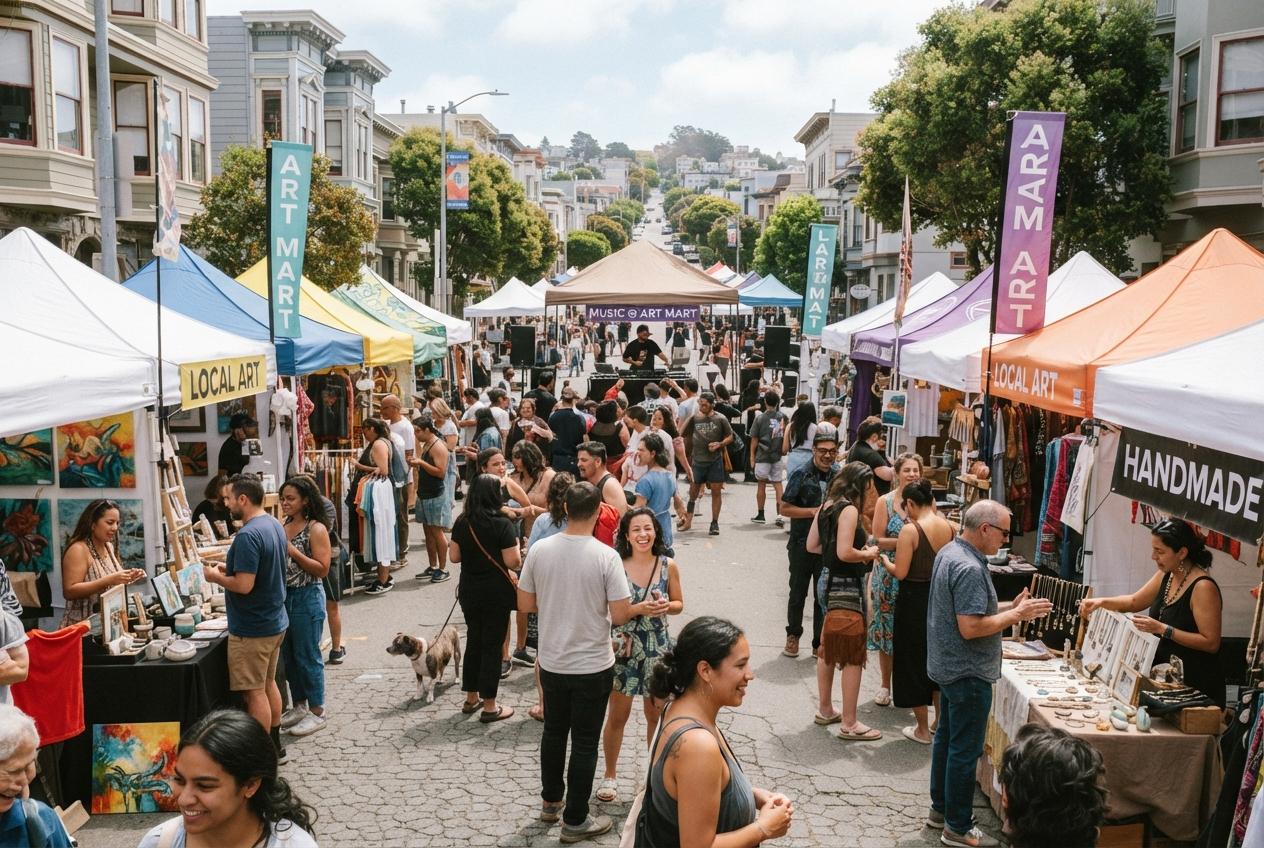 Best Castro Art Mart Moments: Queens, Cream and Community Spark Noe Street