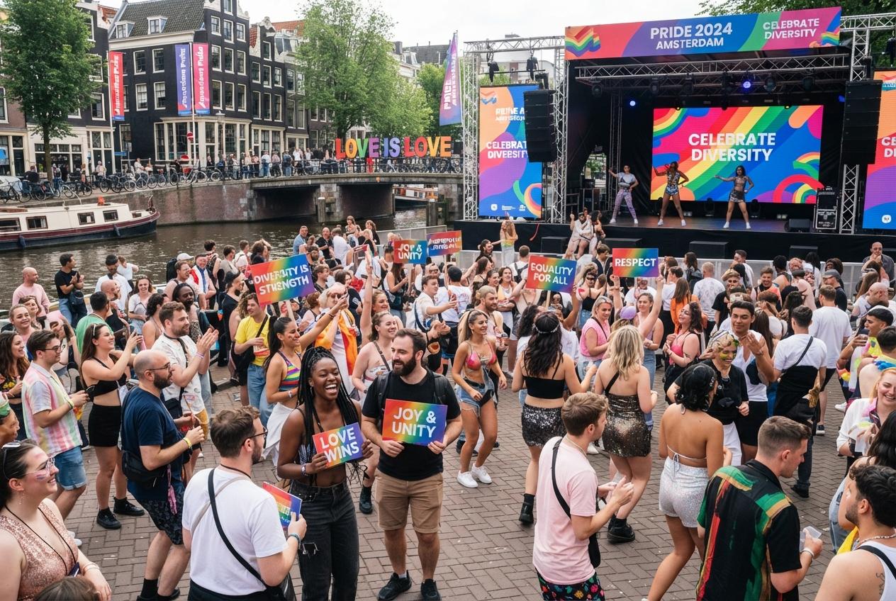 Best Celebrity Moments from World Pride Amsterdam: Paris Hilton’s Emotional Return