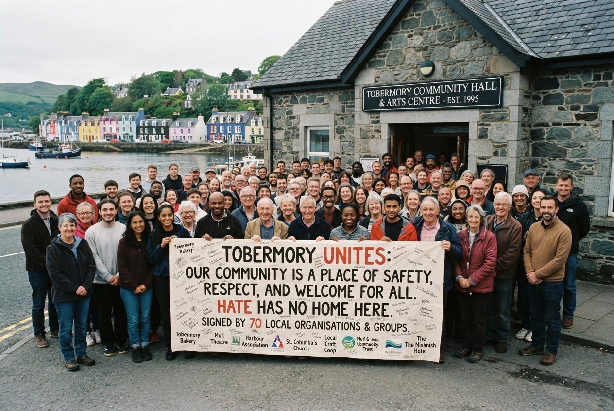 Best Island Pride Responses: Mull’s Community Stands Together After Abuse