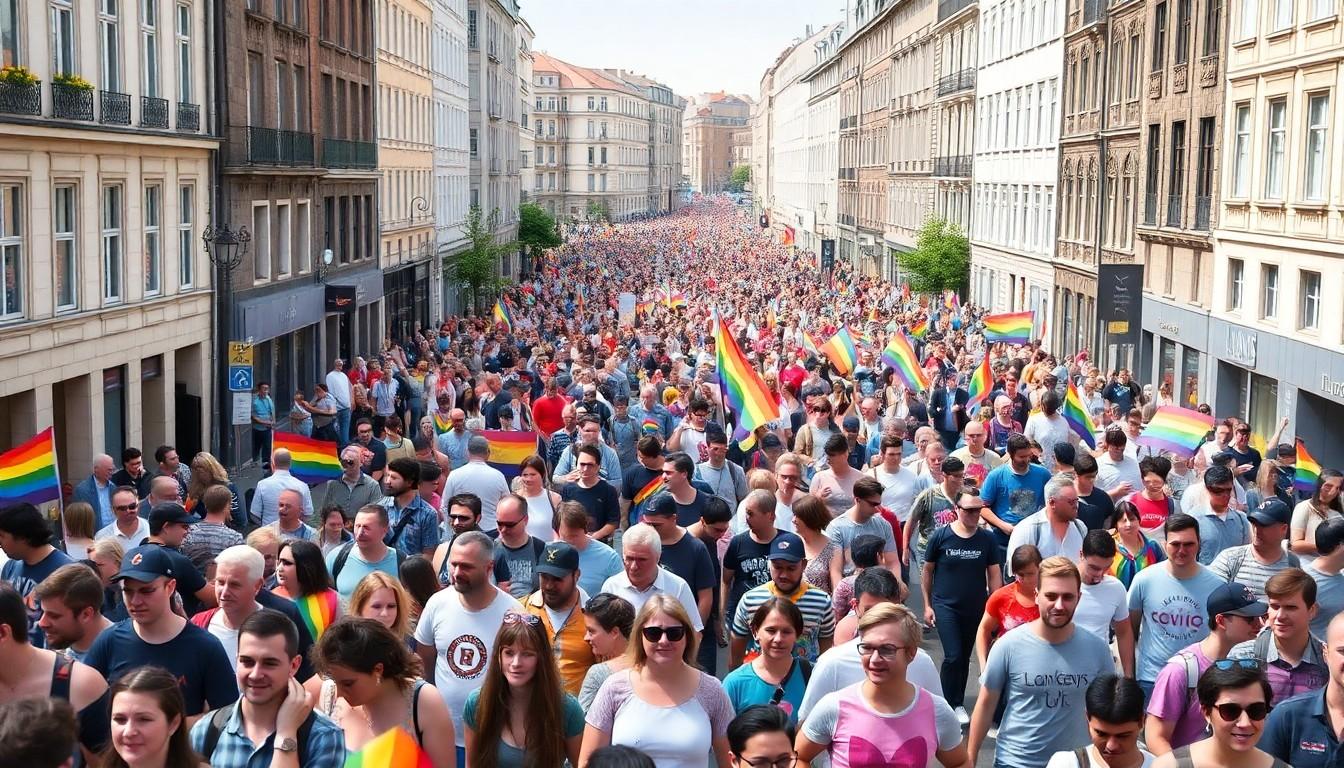 Best Pride Celebrations in Hamburg and Amsterdam: Massive Crowds, Calm Spirits After Berlin Attack