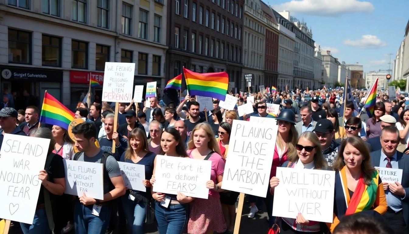 Best Pride Turnout in Hamburg Shows Solidarity After Berlin Attack