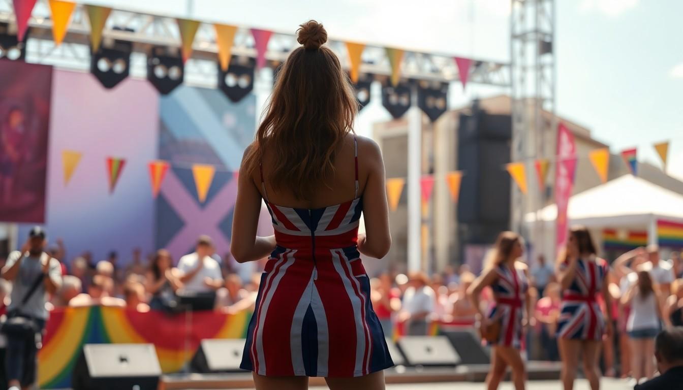 Best Celebrity Throwbacks: Paris Hilton’s Union Jack Moment at Brighton Pride 2026