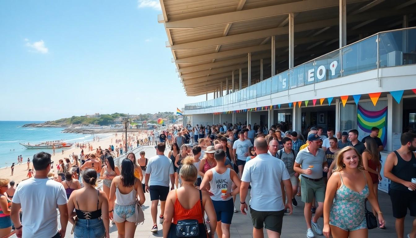 Best Channel Islands Pride Venue Move: La Vallette Pools Gives Parade a Seafront Home