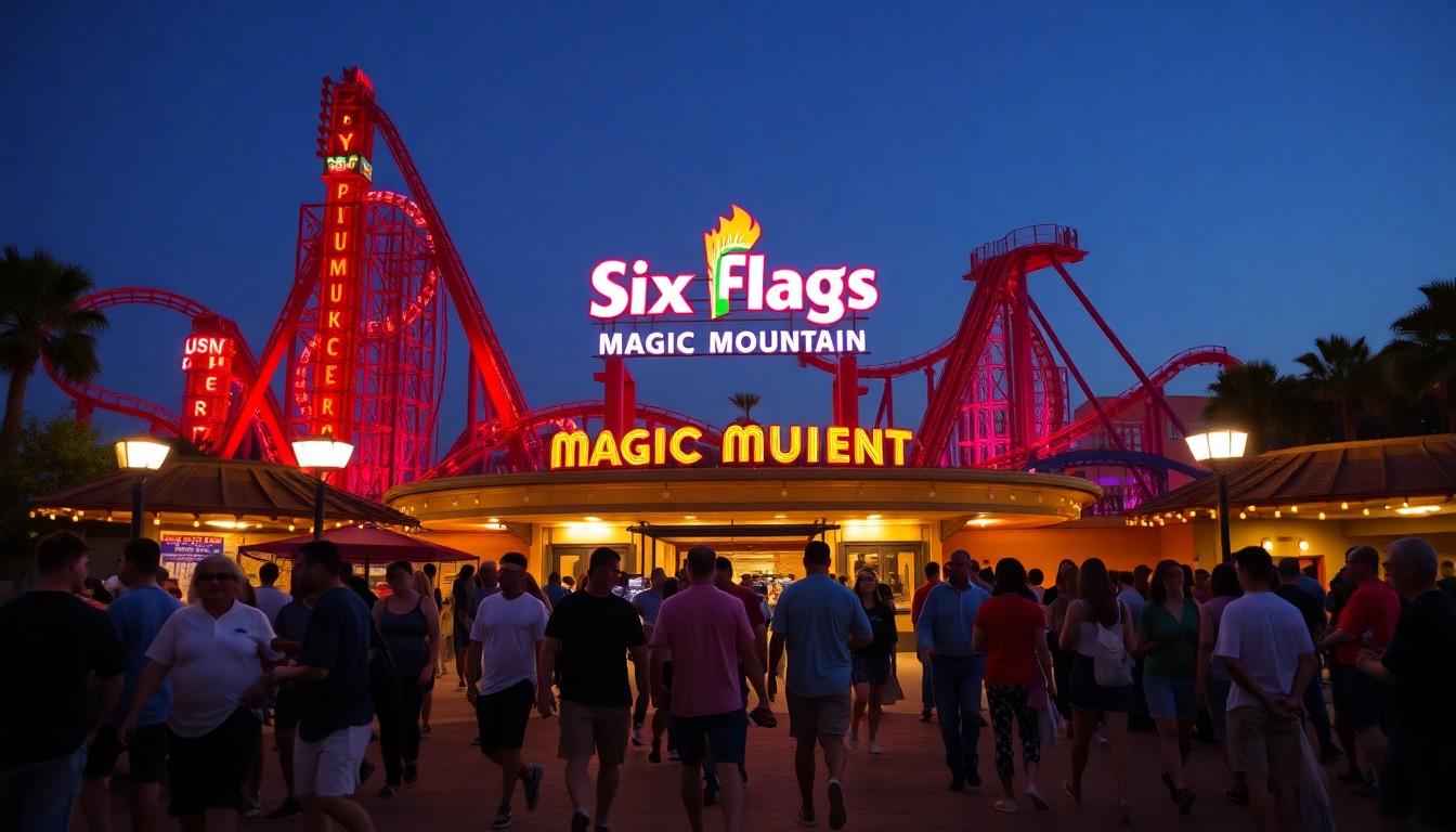 Best Out on the Mountain Tips for a Pride Night at Magic Mountain