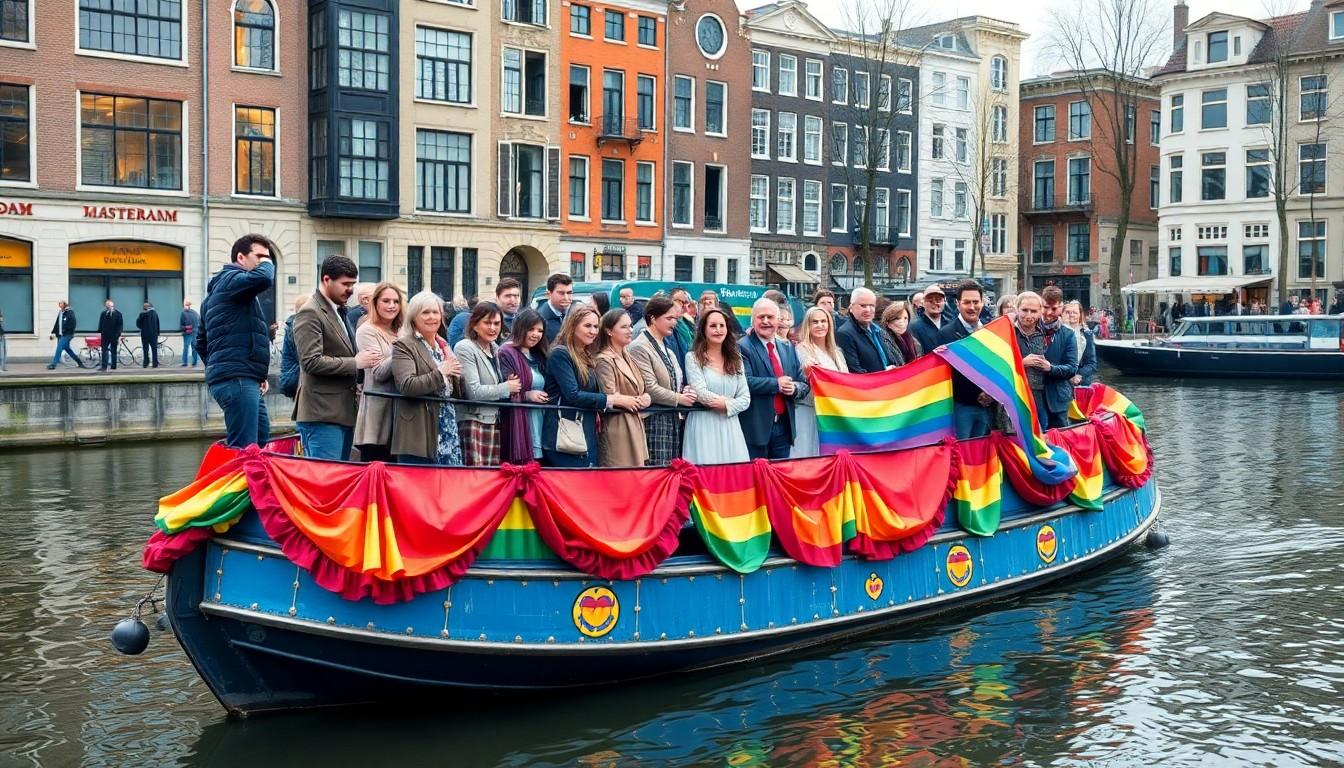 Best Canal Parade Boat Highlights from WorldPride Amsterdam 2026