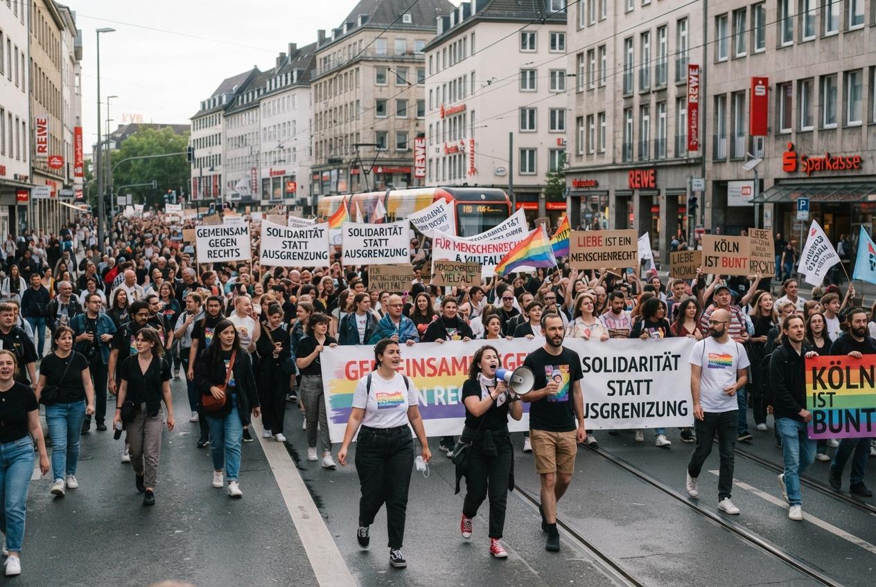 Best Cologne Solidarity Marches for Queer Rights After Berlin Attack
