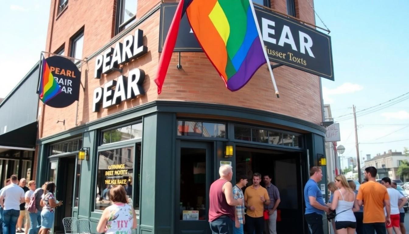 Best Local Happy Hour for Arts Lovers: First Wednesday at Pearl Bar