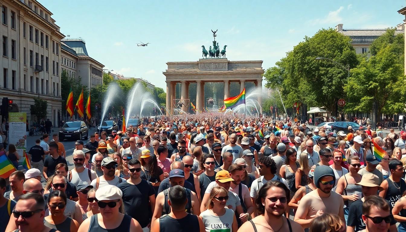 Latest Berlin Techno Parade Opens With Tribute to Pride Attack Victims