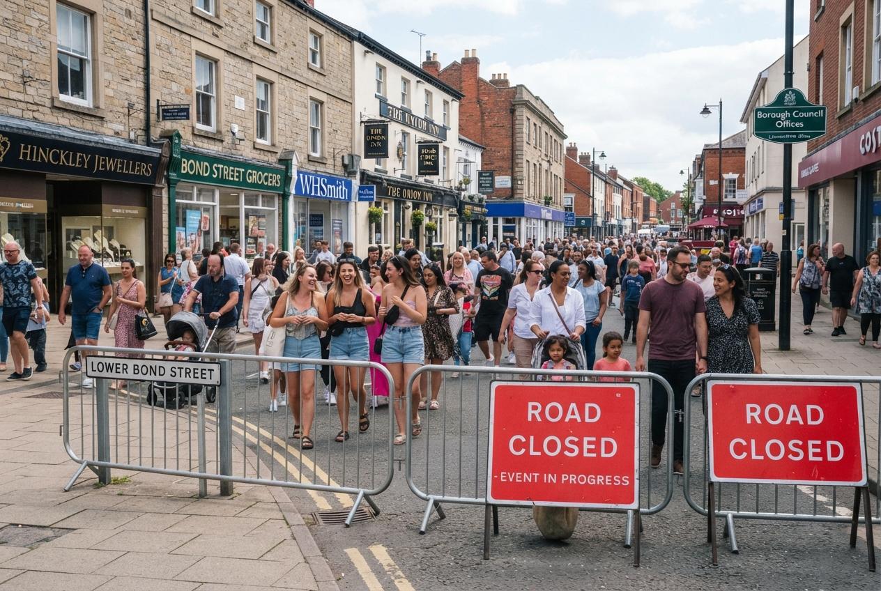 Best Hinckley Pride Road Closures Guide for Local Drivers This August
