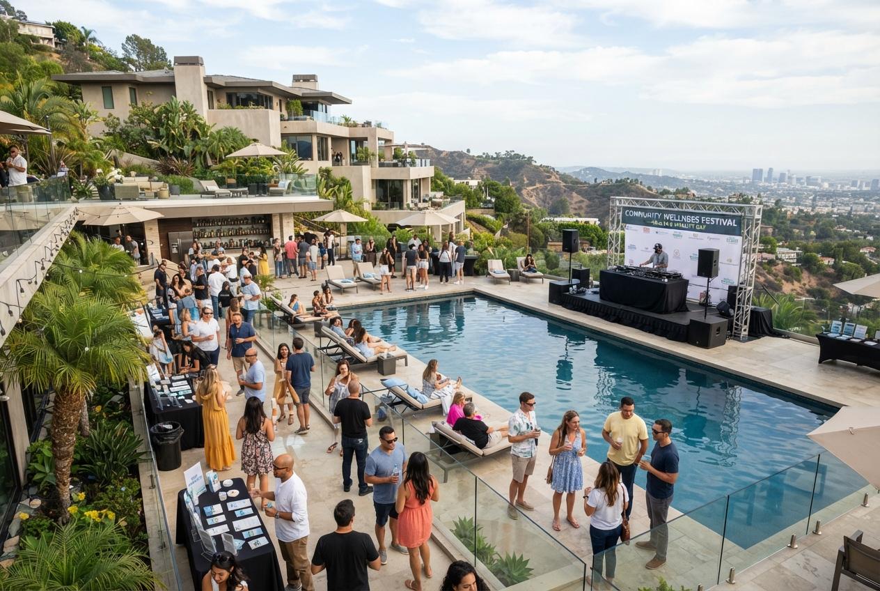 Best Summer Pool Parties in LA: How EVITA and MISTR Made Health Feel Festive