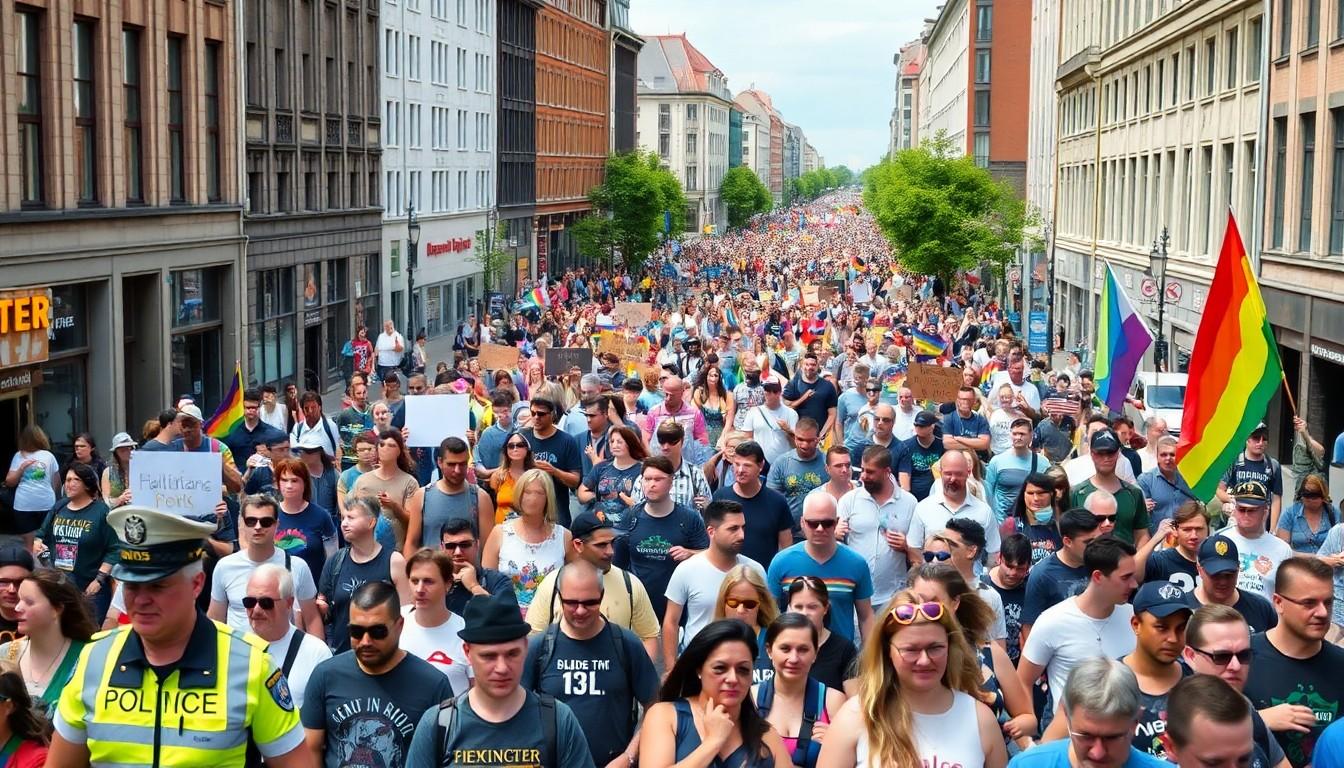Best Coverage of Bremen’s Christopher Street Day: 30,000 Join Parade for Pride and Safety