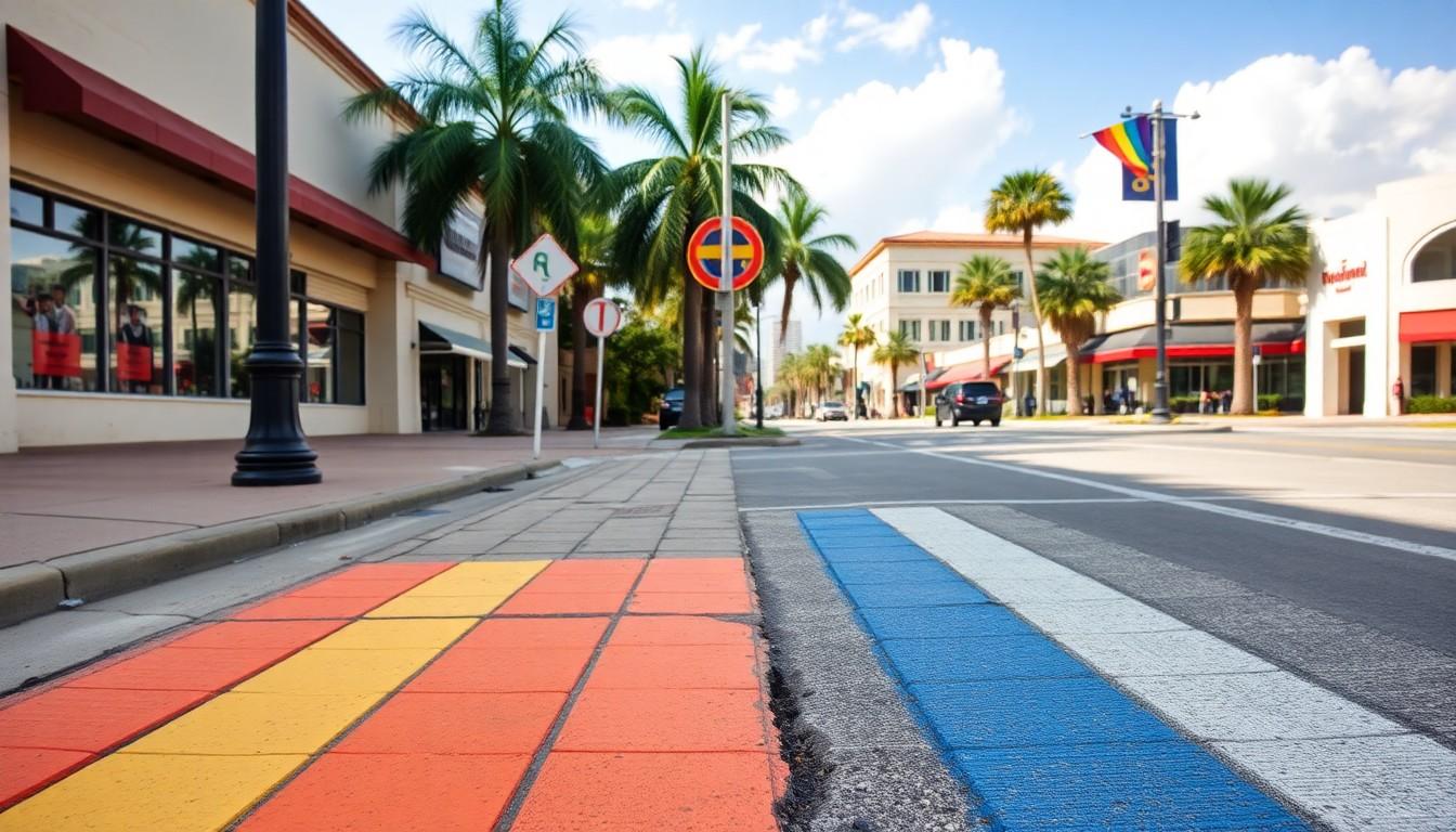 Best Rainbow Crosswalk Bricks Supporting Florida Pride Groups