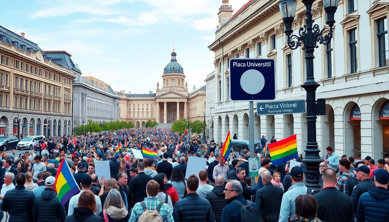 Latest Bucharest LGBT protest calls for civil partnership rights