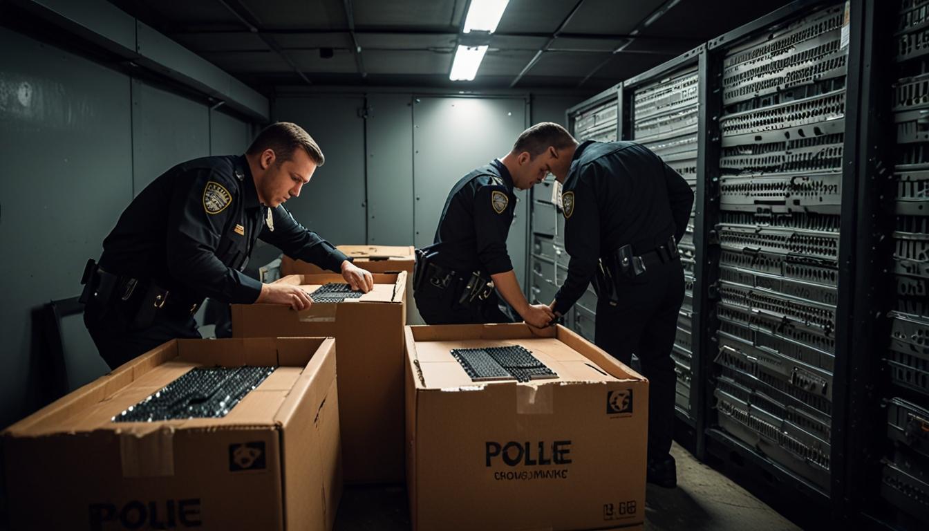 27-Year-Old Arrested for Possession of $600,000 Worth of Stolen Bitcoin Mining Computers