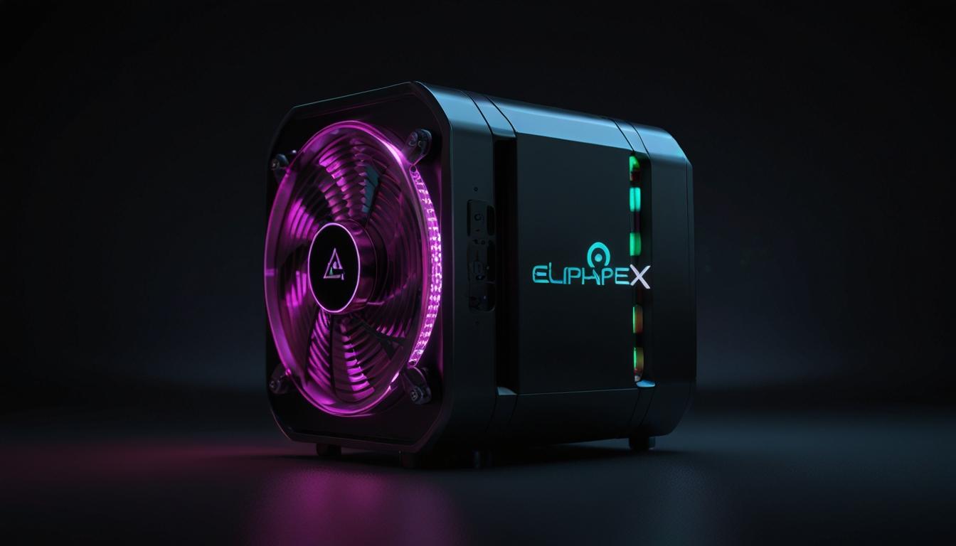 FoundationLogic Introduces ElphaPex DG Home 1 for Silent Home Mining at Mining Disrupt 2024