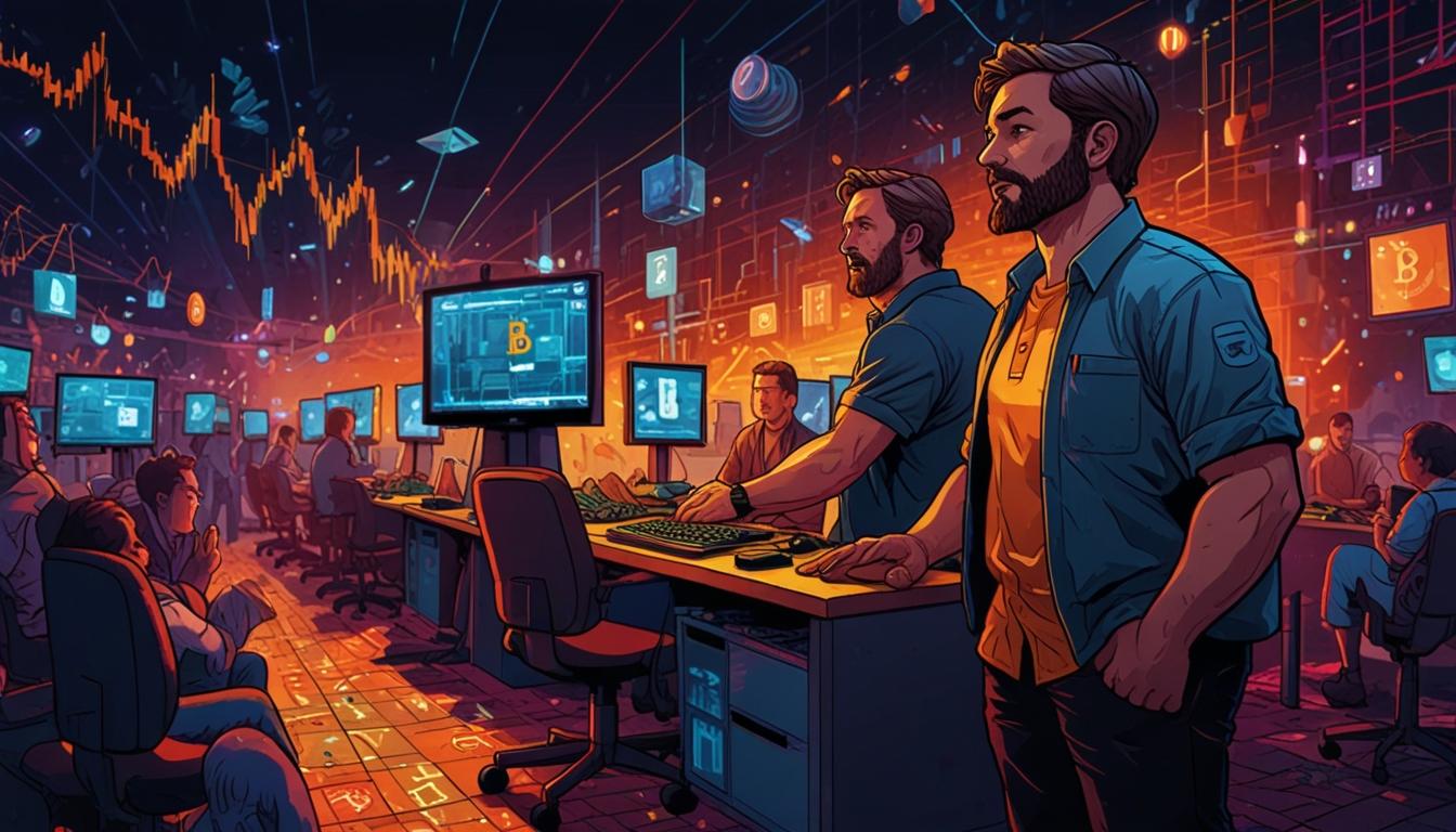 Cryptocurrency market turbulence as Bitcoin falls below $54,000