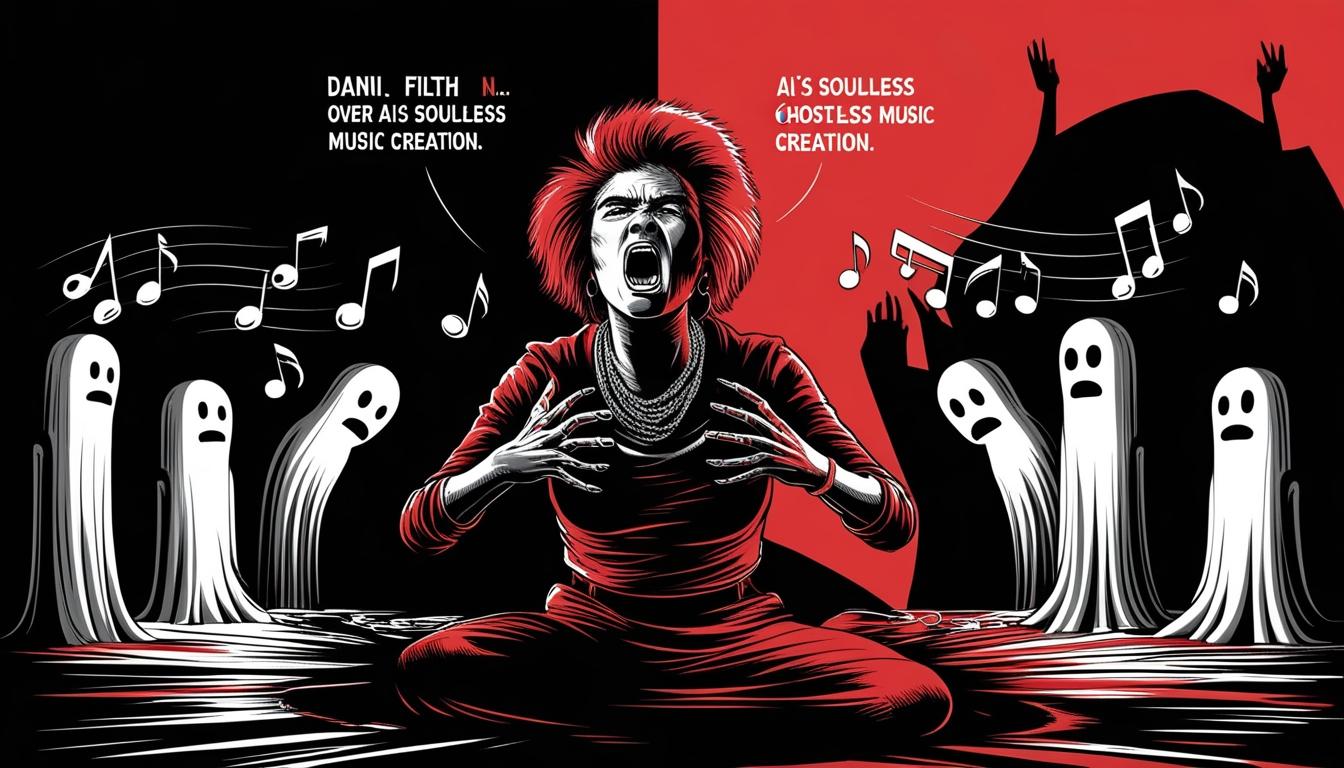 Dani Filth voices concerns over AI's impact on music creativity