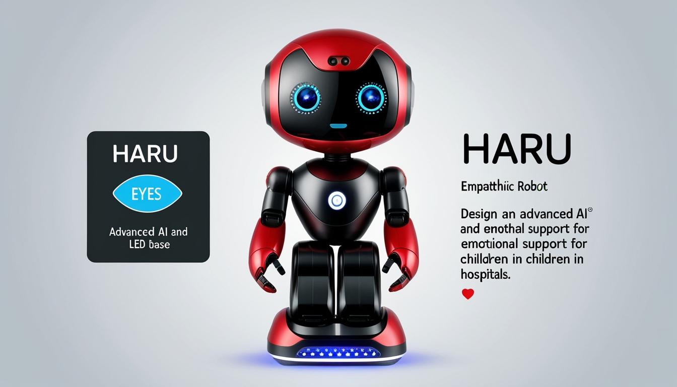 Honda unveils empathetic robot Haru for paediatric patients