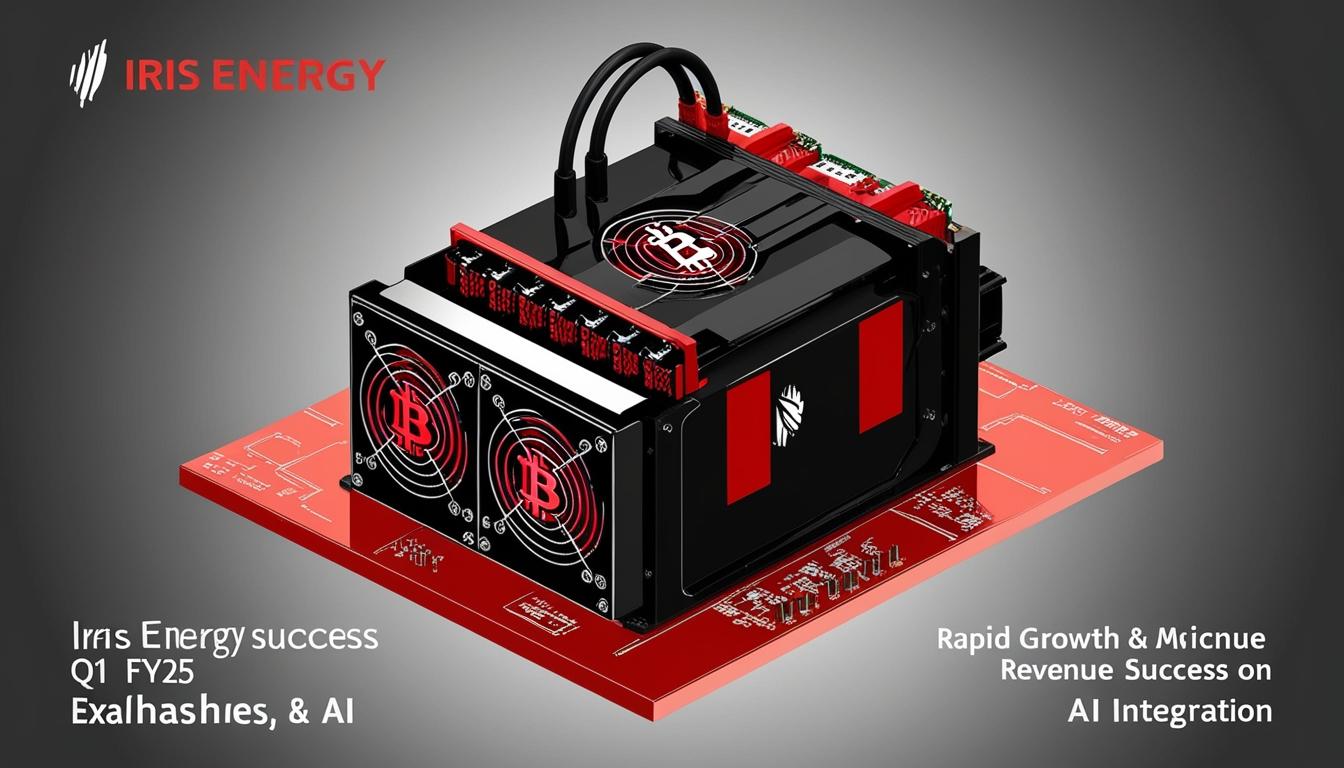 Iris Energy reports strong Q1 performance with $49.6 million in Bitcoin mining earnings