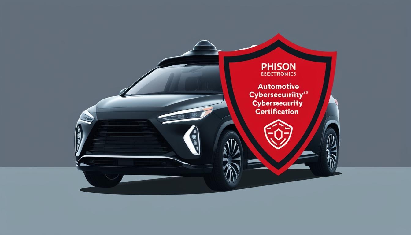 Phison Electronics achieves automotive cybersecurity certification