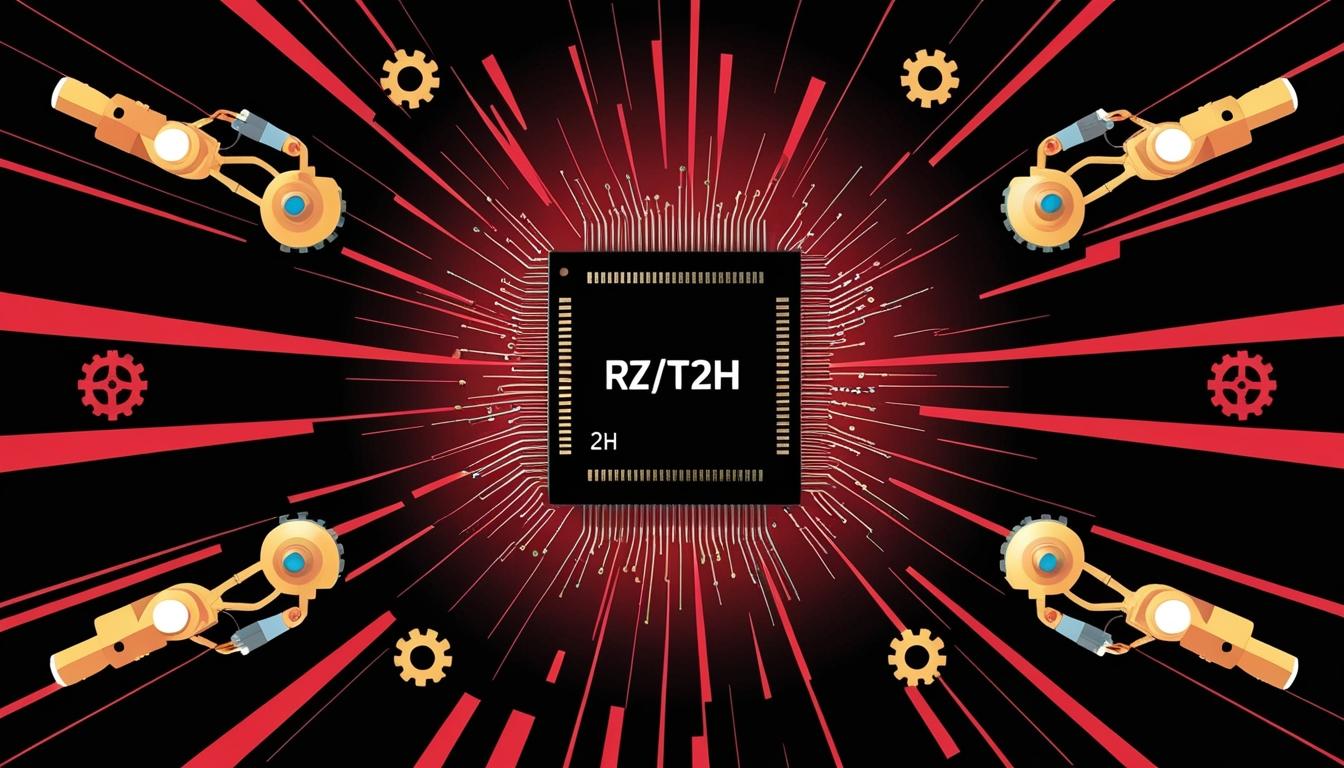 Renesas Electronics launches high-performance RZ/T2H microprocessor for industrial automation