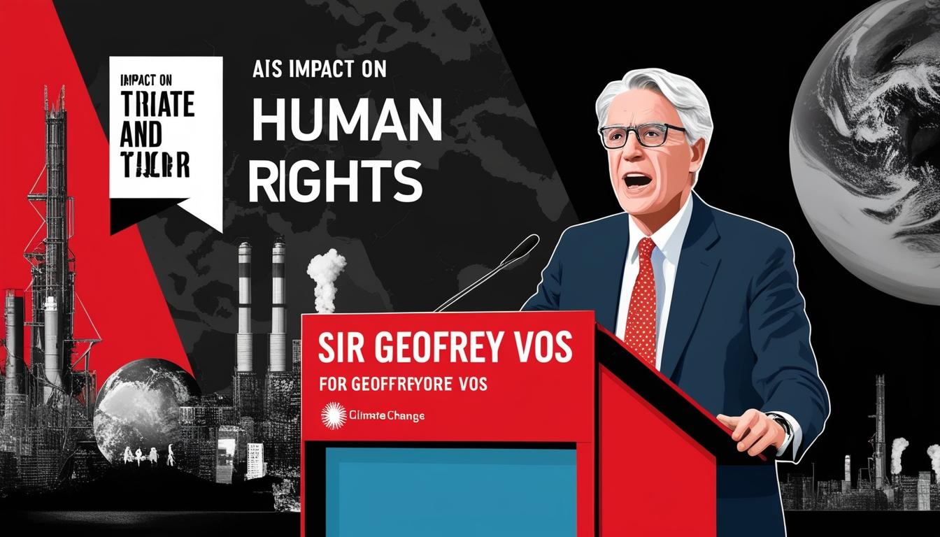 Sir Geoffrey Vos addresses AI, climate change and human rights at Oxford lecture